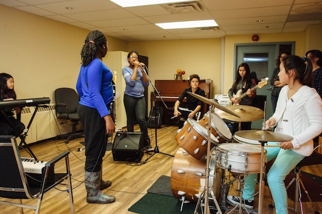 Girls Rock Camp at Dixon Hall School of Music