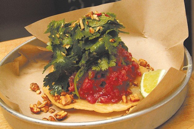 Grand Electric is bringing its crudo tostada to Port Carling.