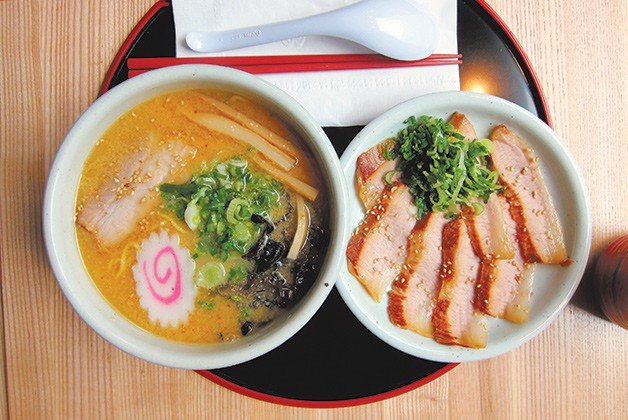 Fuel up on ramen at Santouka before hitting the clubs.