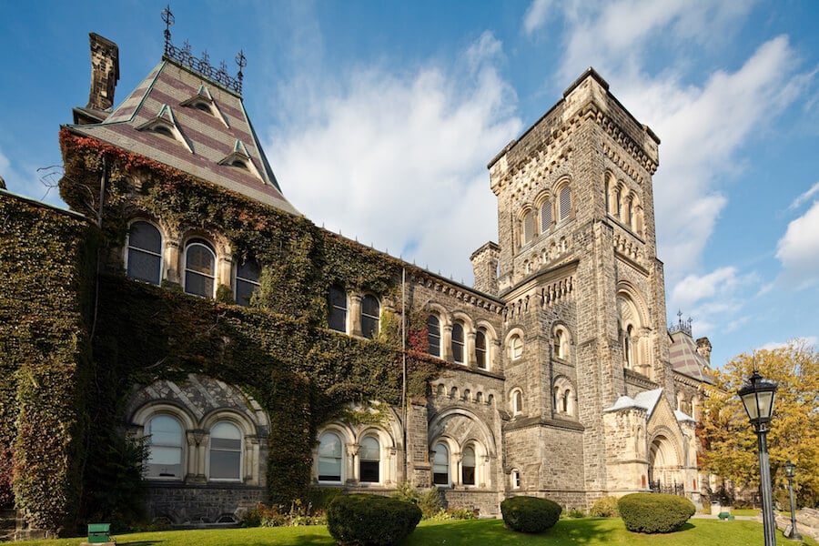 A photo of the University of Toronto campus