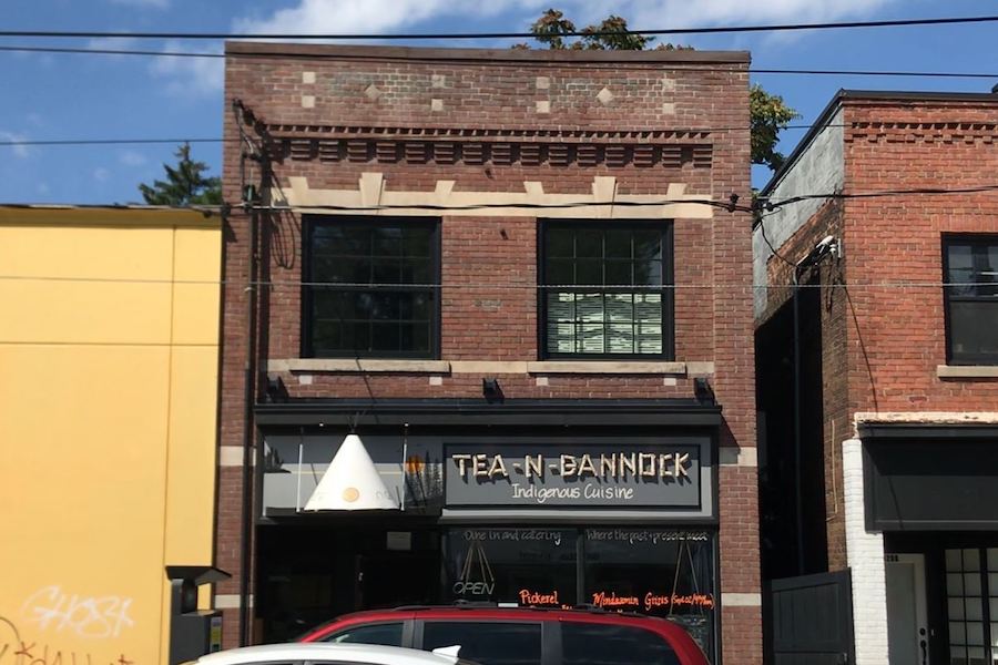 Tea-N-Bannock Indigenous restaurant Toronto