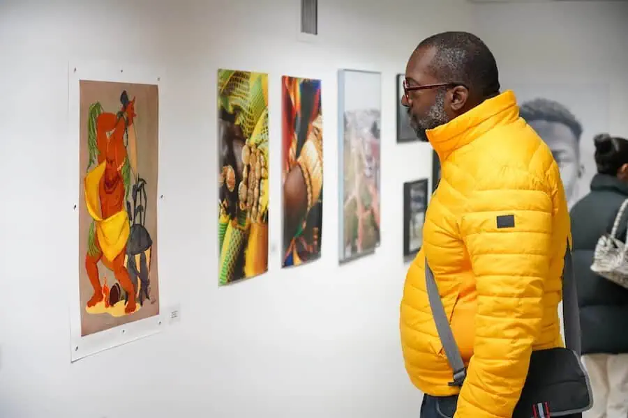 A photo from A Black Art Fair, hosted at Nia Centre on October 19, 2019
