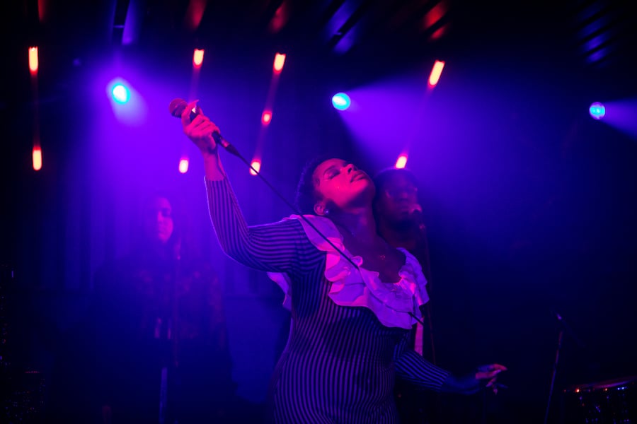 Tush singer Kamilah Apong at Coda in Toronto on August 26, 2021.