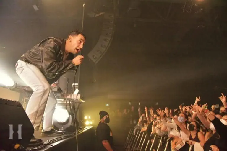 Jack Antonoff of Bleachers at the first concert at History on November 7.