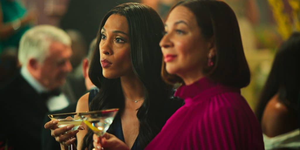Mj Rodriguez stars opposite Maya Rudolph in Apple TV+ series Loot.