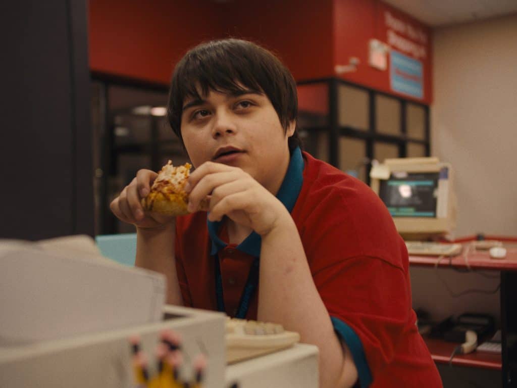 Isaiah Lehtinen plays Lawrence in TIFF 2022 title I Like Movies.