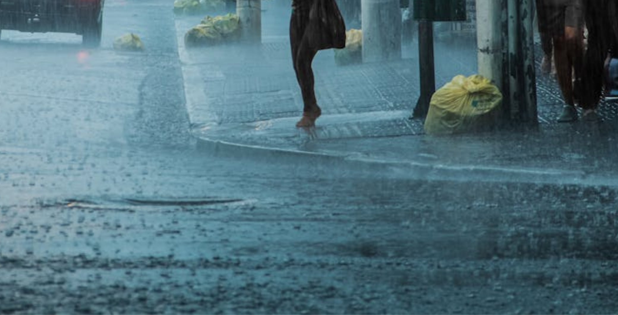 city flooding stock