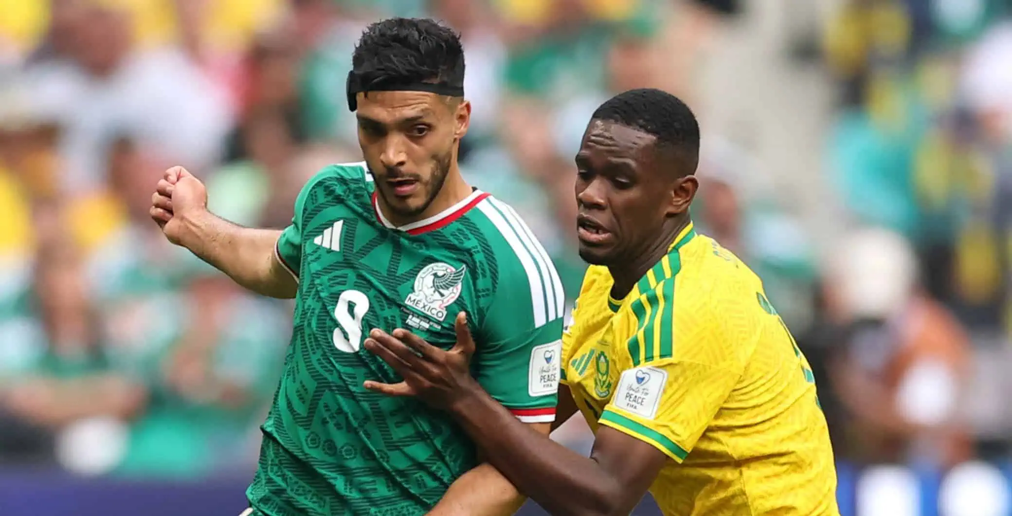 South Africa and Mexico face off in opening FIFA game (Courtesy SSFootballX)
