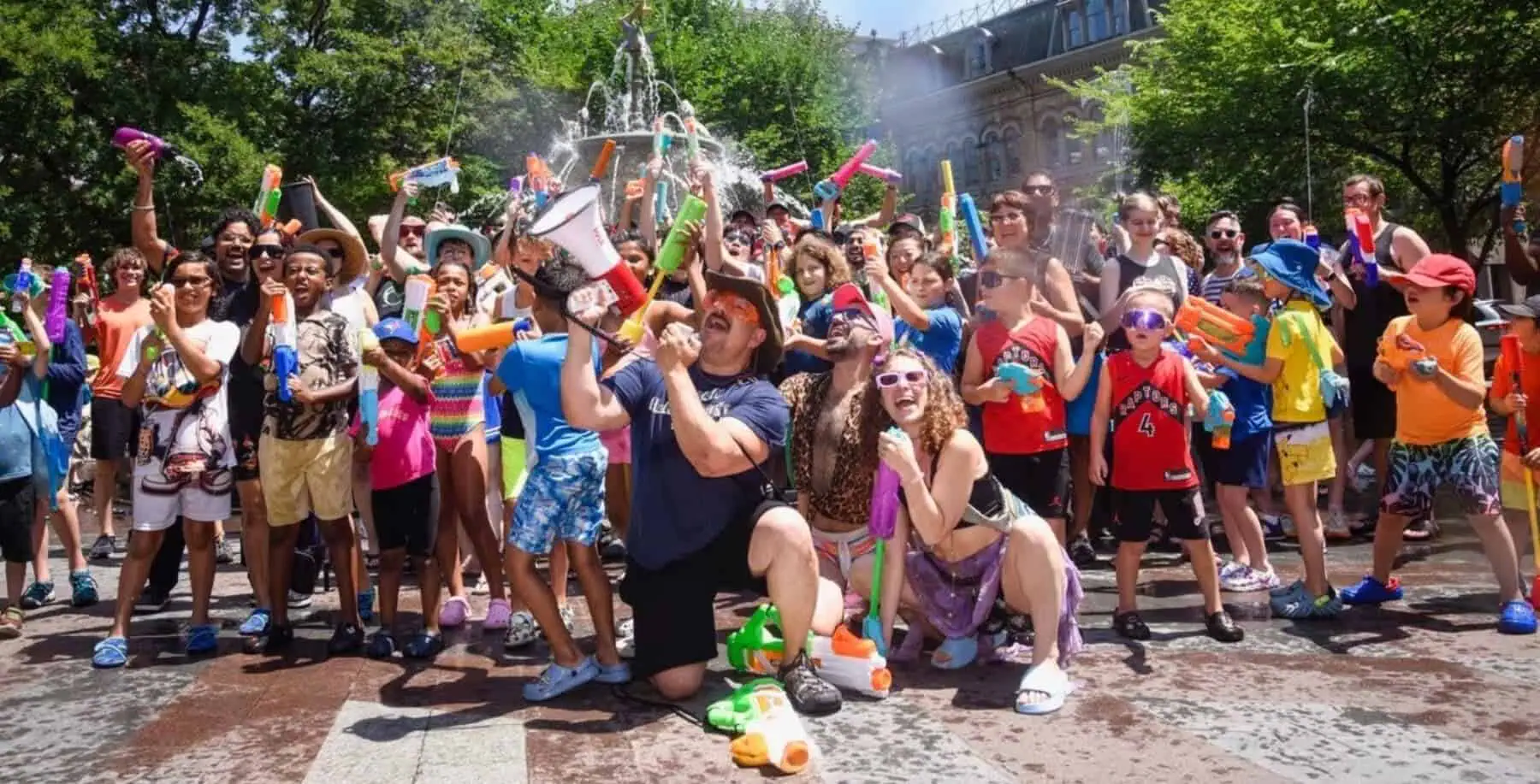 Toronto Water Gun Fight 2016 (Courtesy Kfir Lavi)